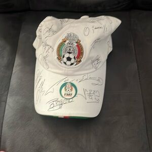 Mexico Soccer Hat Futbol Ball Cap Youth Size FC Eagle Federacion Mexicana